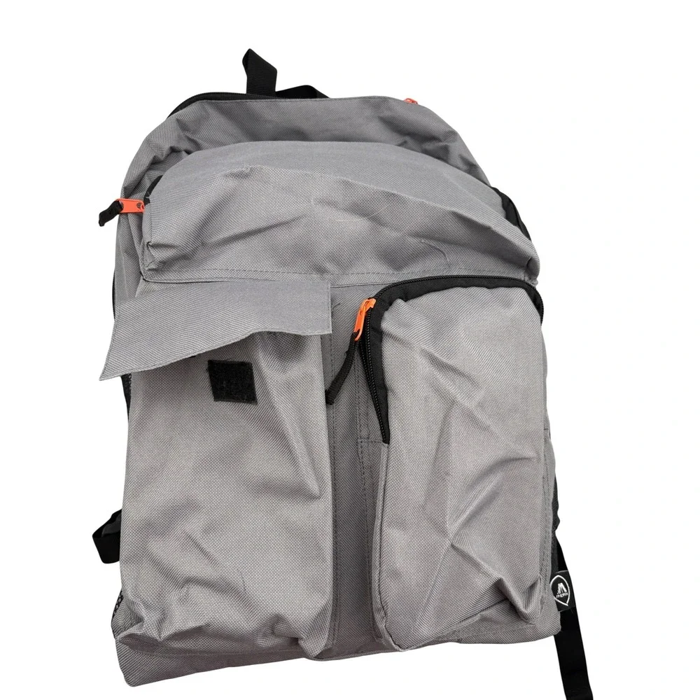 Mopak Gray Multi Pocket Utility Backpack Tactical Daypack School Travel Bag 16